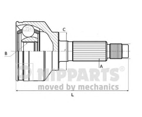 Купить запчасть NIPPARTS - J2820508 